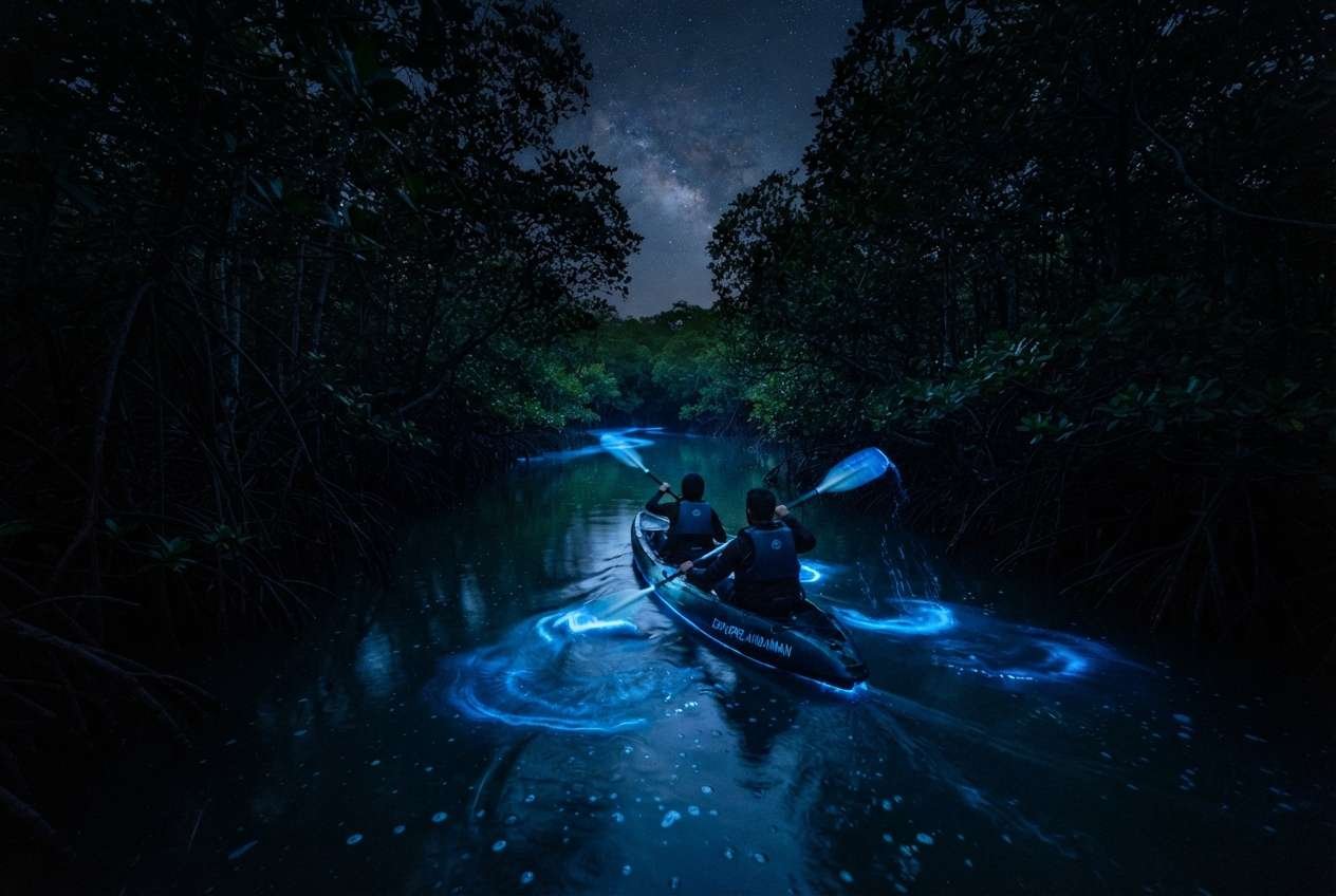 Night Bioluminescence Mangrove Kayaking